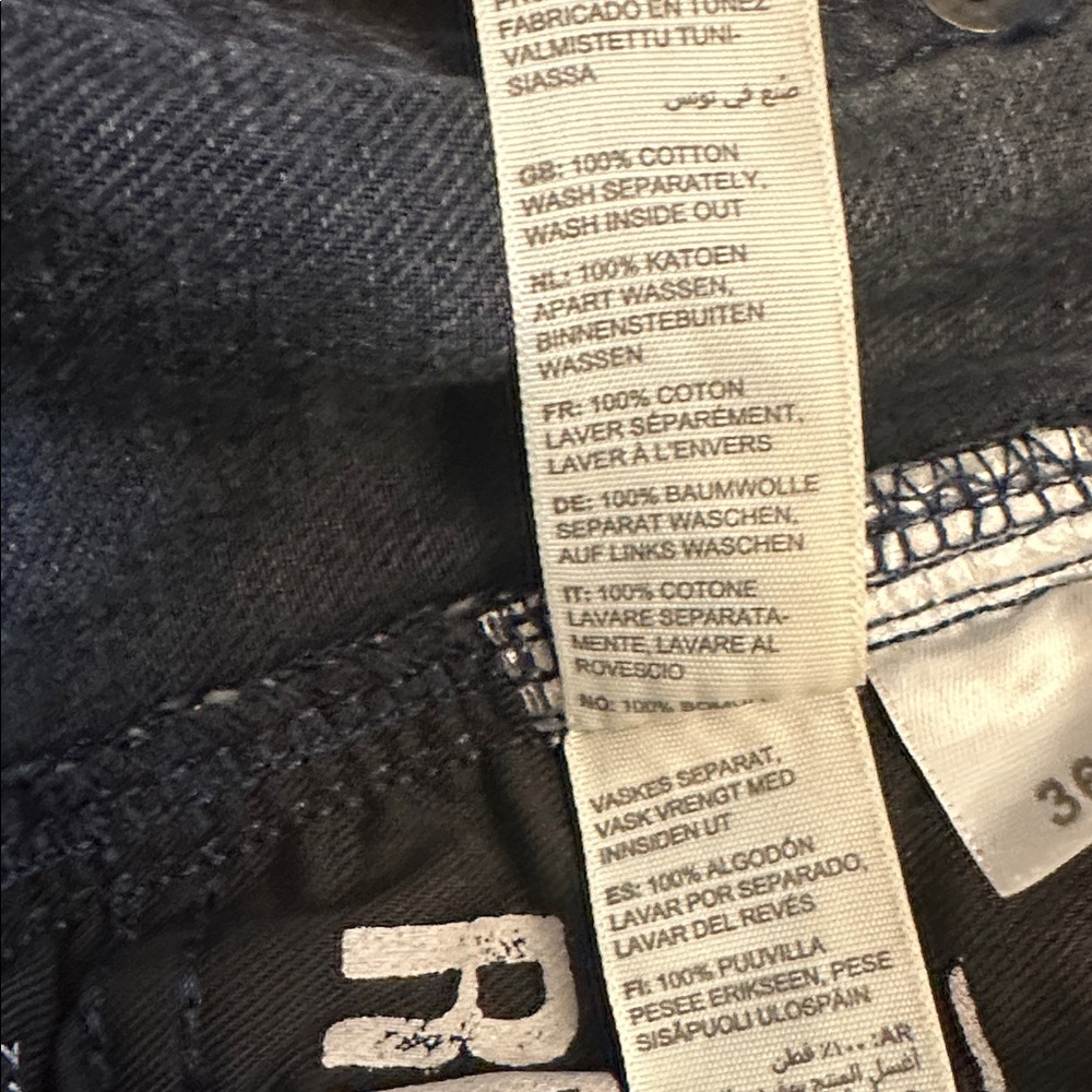 NWT FATFACE 36L Men's Dark Navy Blue Straight-Leg Jeans - Picture 10 of 10